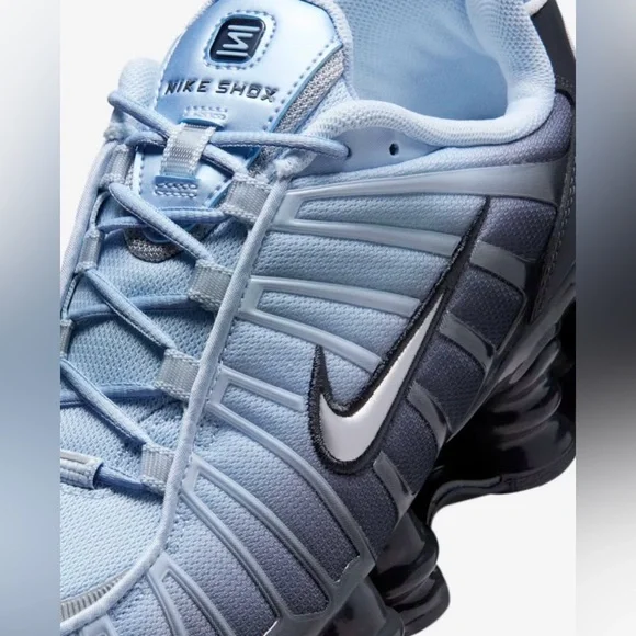 Nike Shox 💅🔥 TL Fade ICED BLUE Athletic Sneaker Shoes IH1336-403 Wmns Sz 7 NEW - Picture 3 of 8